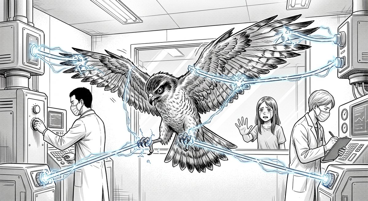 A clinical, unsettling scene in the Academy’s stabilization wing